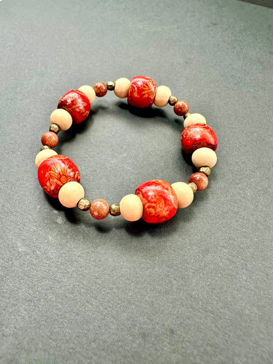 Campfire Wooden Bracelet