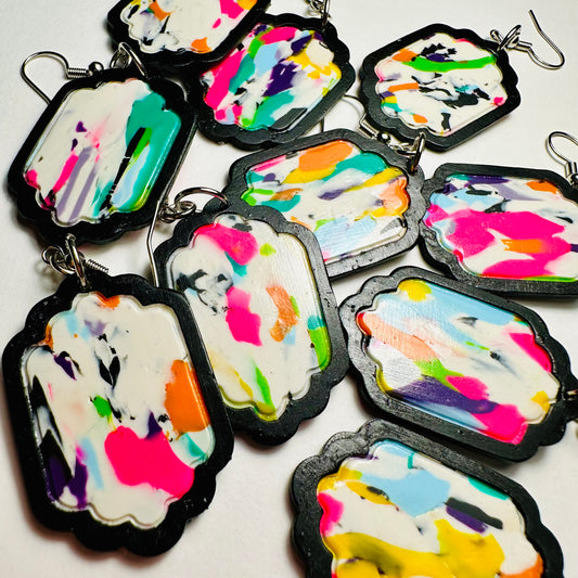 80’s Punk Style Earrings