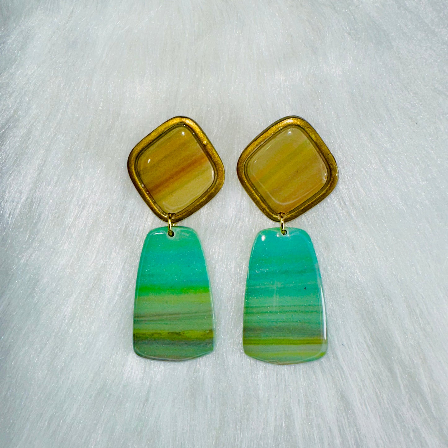 Ocean Mirage Dangle Earrings