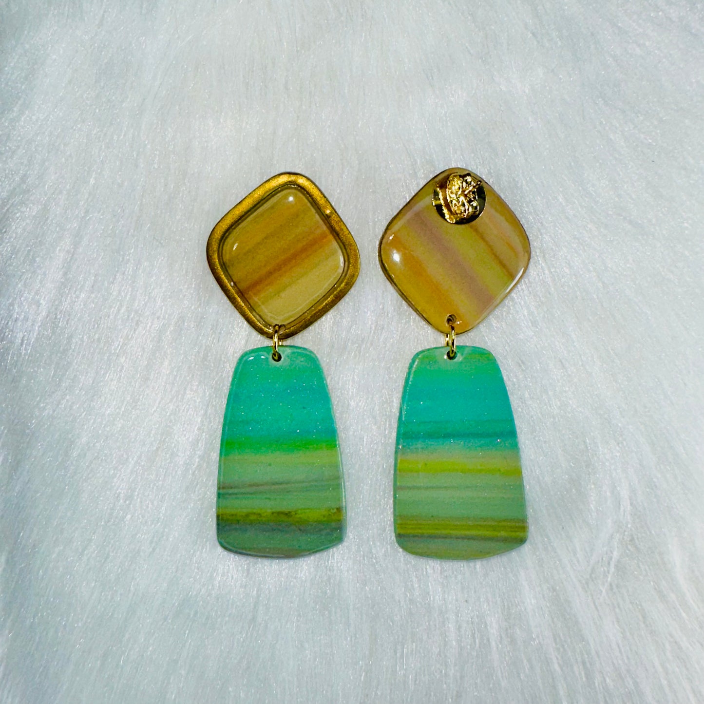 Ocean Mirage Dangle Earrings