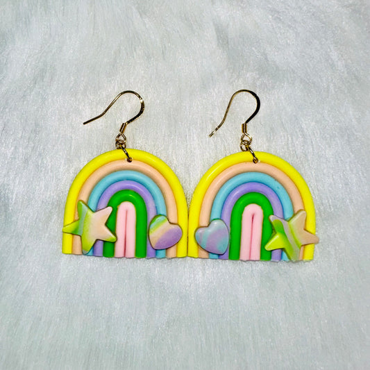 Pastel Joy Dangle Earrings