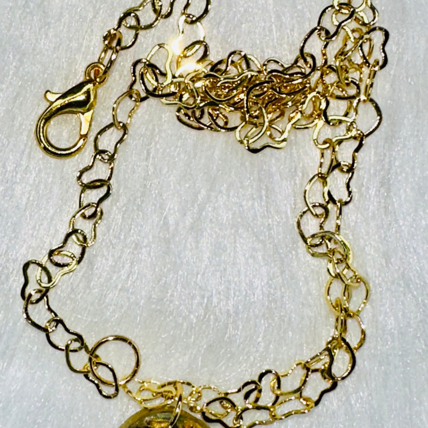 Mystic Heart Labradorite Necklace